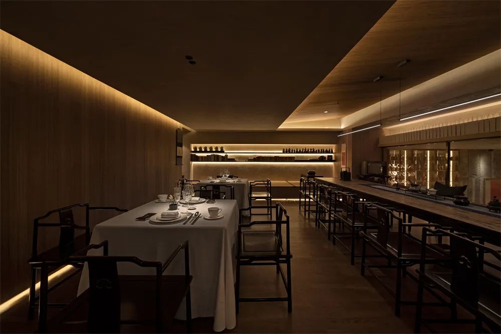 郑州尊龙凯时人生就是搏分享商务写字楼里的中餐厅装修设计(图6)